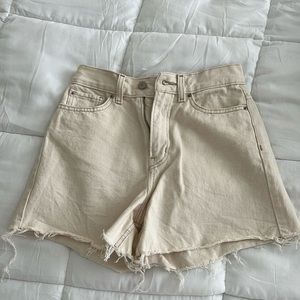 BDG A-line denim shorts